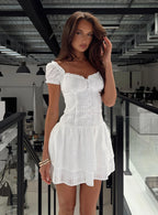 Bluegrove Mini Dress White