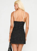 Old Haunts Mini Dress Black / White