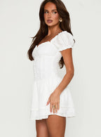 Bluegrove Mini Dress White