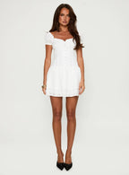 Bluegrove Mini Dress White