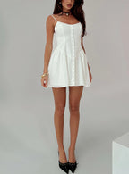 Toulouse Mini Dress White