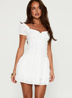 Bluegrove Mini Dress White