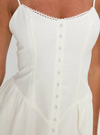 Toulouse Mini Dress White